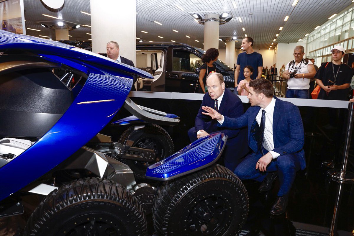 feroxcorp's tweet photo. The Ferox Team was honoured to have H.S.H Prince Albert II unveil the Azaris at Top Marques Monaco.

#topmarques #monaco #PrinceAlbert #ferox #azaris #australian #vehcile #design #liberatethewheel https://t.co/S198S5pRSQ
