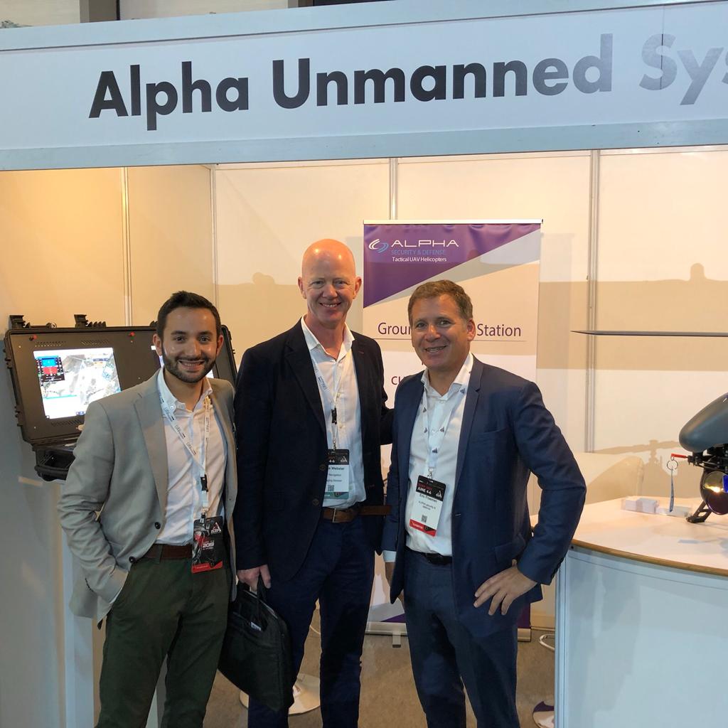 AlphaSecDef's tweet image. #UAVNavigation joined us at @ISDEFExpo in #TelAviv for a great presentation of the #Alpha800 and #Vector autopilot!!!
#ISDEF2019