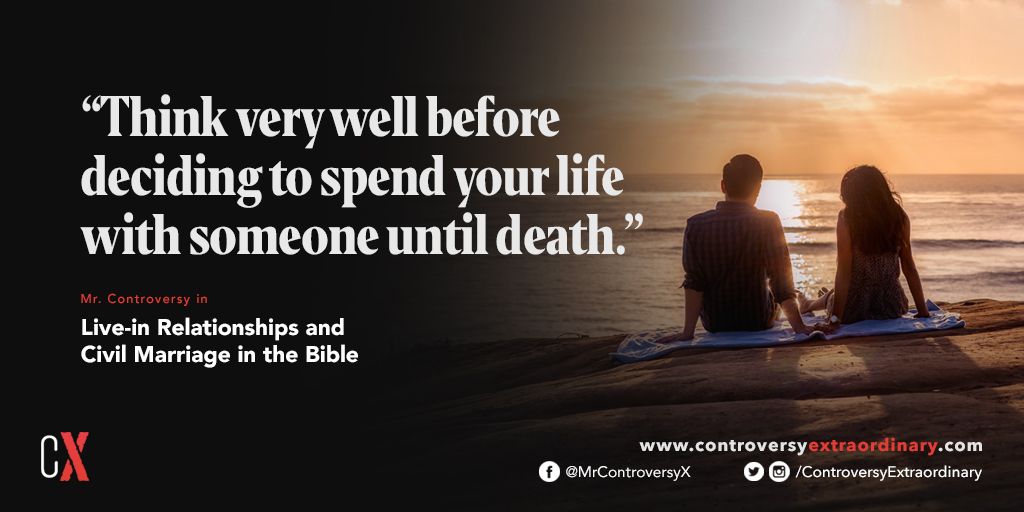 MrControversyX's tweet photo. “Think very well before deciding to spend your life with someone until death.”

https://t.co/sTMciAj9ok
#TrueLoveInChristLasts https://t.co/If2uAarVJE