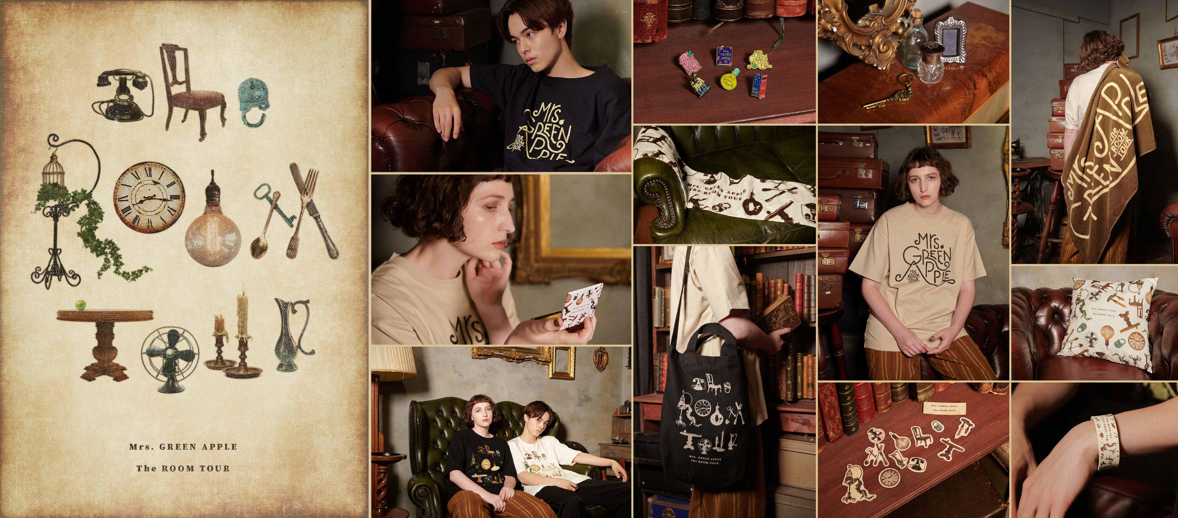 Mrs. GREEN APPLE The ROOM ピンバッジ全6種コンプセット - メルカリ