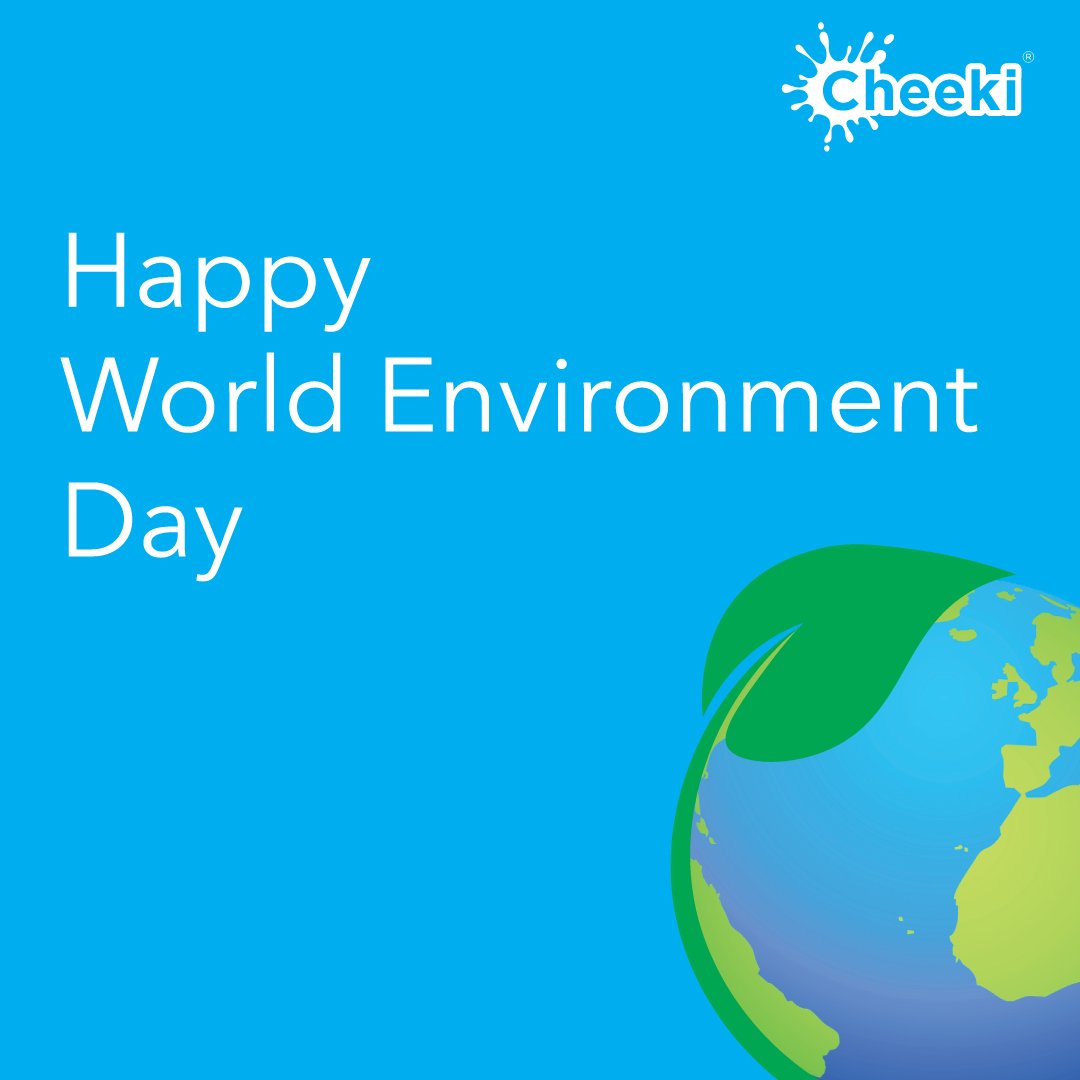 Cheeki_Cheeki's tweet photo. Happy World Environment day! Today is a day to encourage awareness and action to protect our natural world. 🌏🌿♻️ https://t.co/UjQev9B4xv