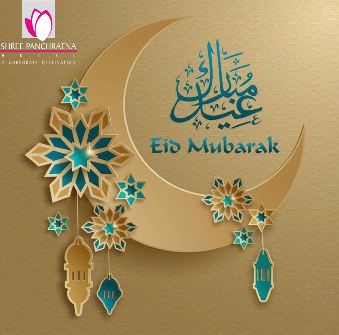Hotelshreepanc1's tweet photo. Team Panchratna wishes everyone Eid Mubarak !!
#EidMubarak #punehotel #punehotels #hotelsinpune #punefood #punefoodblogger #punefoodie #pune_ig #puneri https://t.co/FDWJMdfxpz