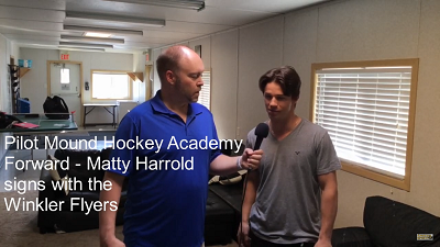 The  <a href="/pmbuffaloes/">PMHA Buffaloes</a> forward <a href="/mattyharroldd/">Matty Harrold</a>   signed with the <a href="/winklerflyers/">Winkler Flyers</a>  of the Manitoba Junior Hockey <a href="/mjhlhockey/">MJHL</a> Mjhl
Theo  Tutkaluk spoke with Matty today 
amateursports.tv/interviews/man…