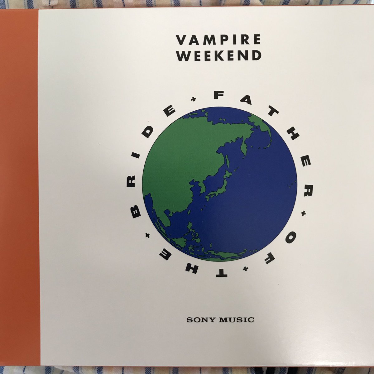 VAMPIRE WEEKEND、久しぶりに聴いたけど新譜なかなかよいぞ。 