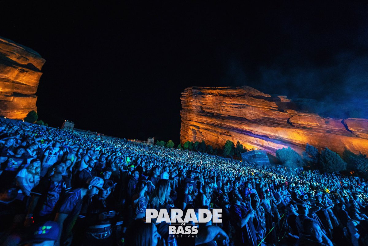 CrowdsurfEvents's tweet photo. Still buzzin’ from our first @ParadeOfBass at Red Rocks.. 💙🌌📸 @DSimonSayz_ https://t.co/JUvOnCMx4g