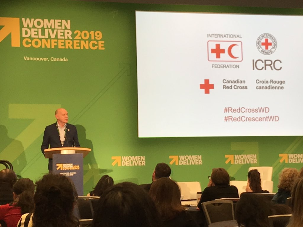 ecapobianco's tweet photo. President/CEO of @redcrosscanada @ConradSauve opens the #RedCrossWD #RedCrescentWD event at #WD2019. The theme is “making the invisible visible” & the focus is on health needs of women & girls in humanitarian settings. Great line of speakers from @ifrc @icrc & National Societies! https://t.co/SjGkeYeAAa
