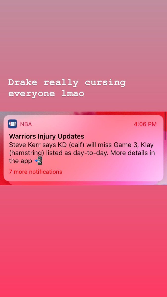 koolaidisdead's tweet photo. This is so facts, @KDTrey5 and @KlayThompson literally went hard last game in @Raptors home court. This is tuff for @warriors cuz they have two key players missing from their roster due to injury. Hopefully @StephenCurry30 recovers this. https://t.co/e7hCFRjApP