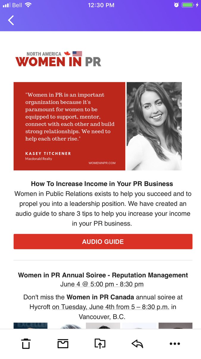 “You can never go wrong when you go for values and purpose in your branding.” #becredible #setvisibilitybyintegrity Women in PR Annual Soirée 2019 June 4th #embracingAuthenticity