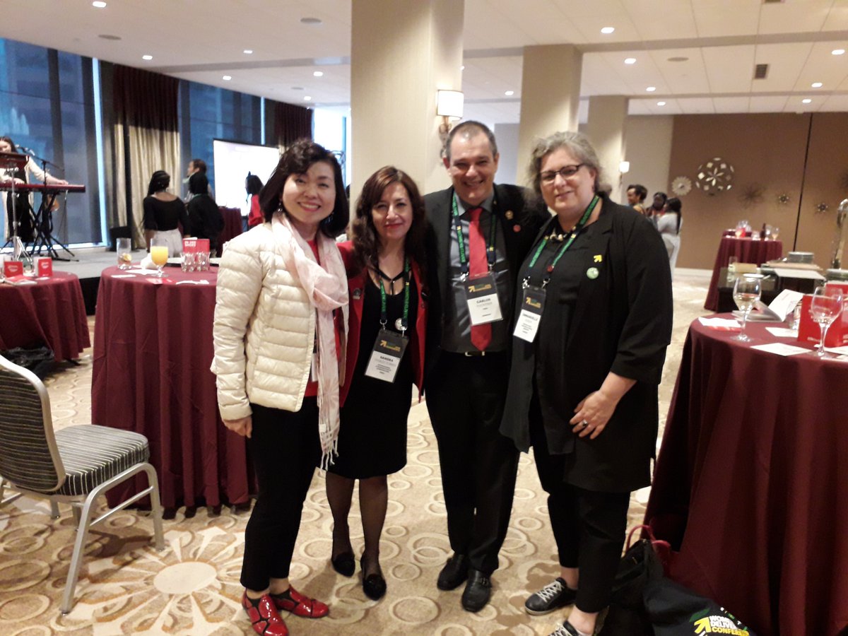 TorresOyarzo's tweet photo. ICM Board members and President of FIGO Champion of SHE DECIDES
Midwives save lives Conference#ThePowerOf #midwives #WD2019 @UNFPA @WHO @LaerdalGH @Jhpiego @world_midwives @Canadamidwives https://t.co/AOqttVK0wg