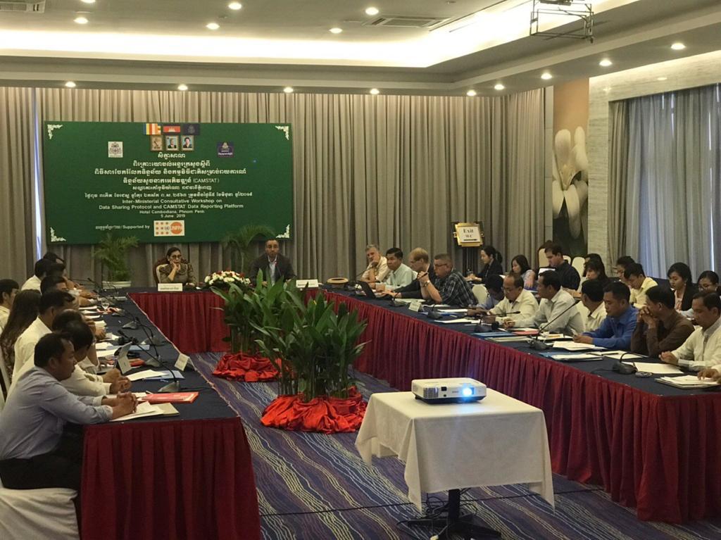dan_alemu's tweet photo. @UNFPACambodia excited to open this morning's Inter-Ministerial Consultative Workshop on Data Sharing Protocols with #NIS to operationalize #CAMSTAT Platform & ease data sharing within the #Cambodia National Statistical System to monitor @SDG2030 @Data4SDGs @UNCambodia @UNStats https://t.co/x3qr4sgBQH