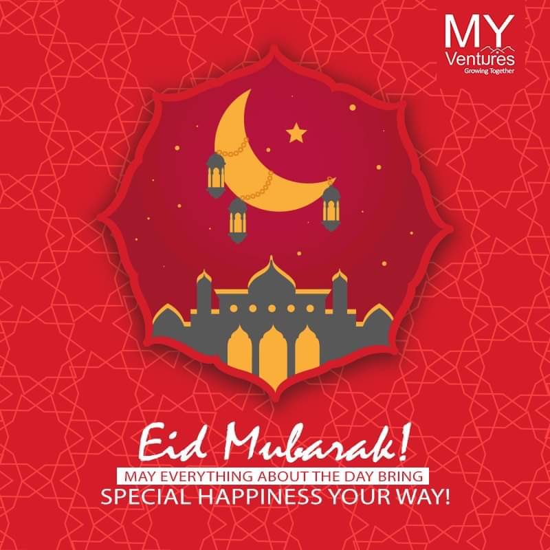 MYVenturespk's tweet photo. Eid Mubarak - Stay Blessed https://t.co/zHHERso68E