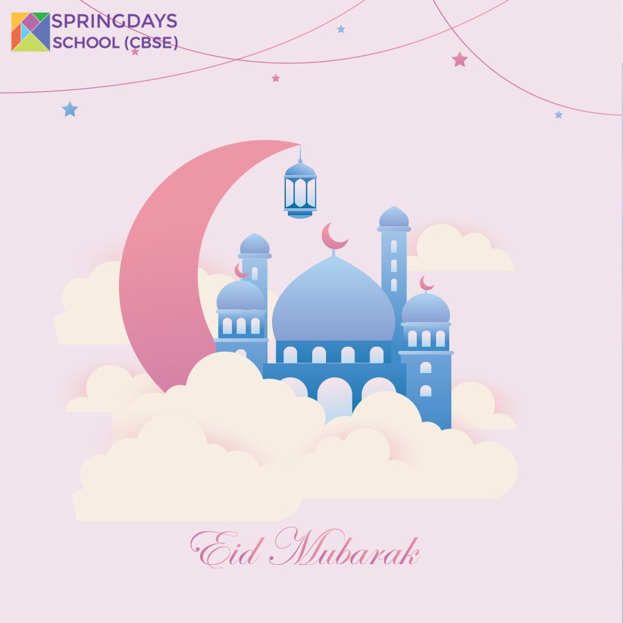 springdayscbse's tweet photo. May you find a million reasons to make your #life more #beautiful this day. May the joy of #Eid be multiplied a thousand times and stay with you forever. 
#EidMubarak https://t.co/AV0Y3Nktjd
