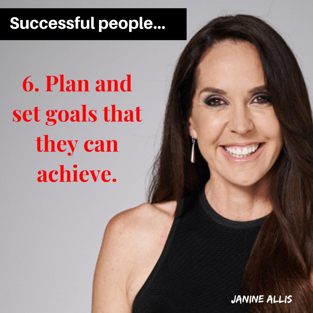 This does not mean that they make easy goals, in fact it is the opposite, the goals are always a stretch, but are achievable and most importantly they track the goals to ensure that they are achieved. #SuperwomenWeAint #TopTenTips