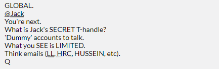 28. QDrop 1102 Q says a class action lawsuit will destroy Facebook and continues his crusade against Jack Dorsey by saying he's next. Facebook has yet to face a class action lawsuit and Dorsey is still CEO of Twitter.