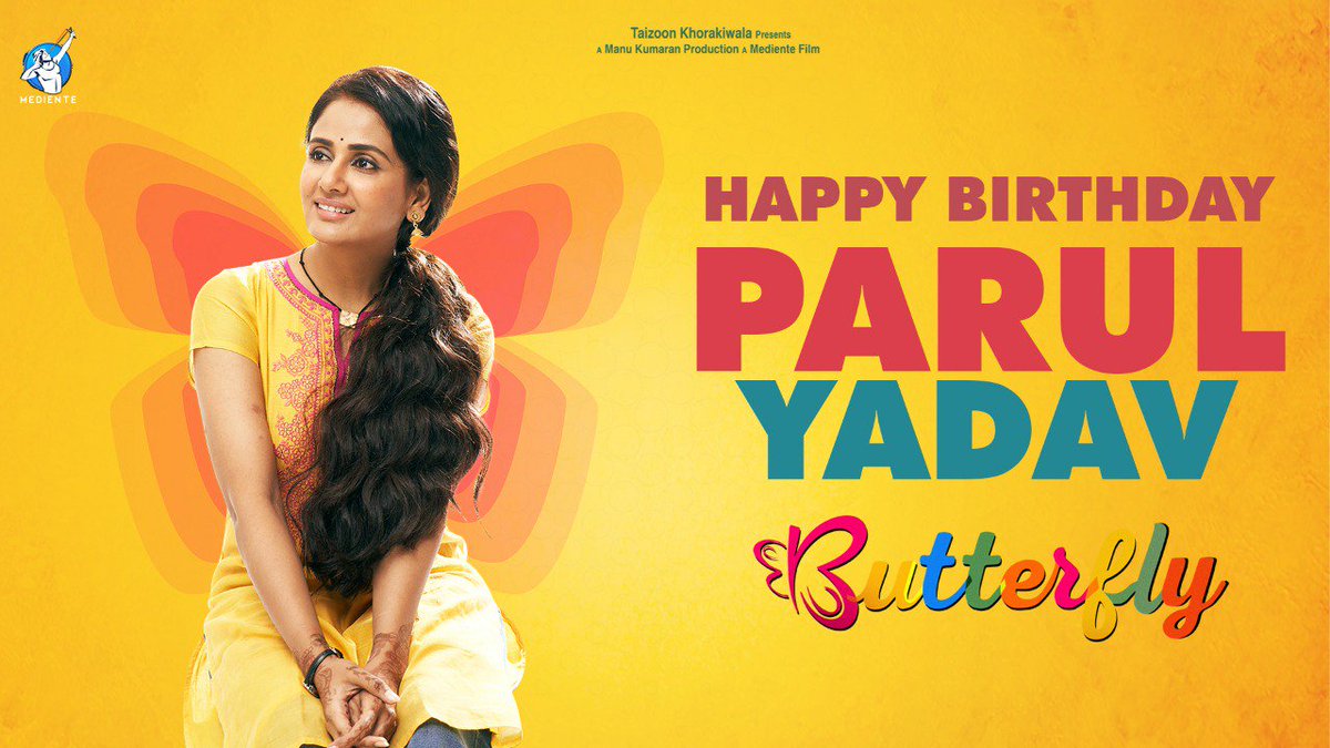 Wishing our Parvati the world on her birthday!!  ❤️😍

#Moviebutterfly
#HappyBirthdayParulyadav
#Parulyadav
#HBDParul

<a href="/mediente/">Mediente</a> <a href="/manukumaran/">Manu Kumaran</a> <a href="/Ramesh_aravind/">Ramesh Aravind</a> <a href="/MovieButterfly/">Butterfly Movie</a>
