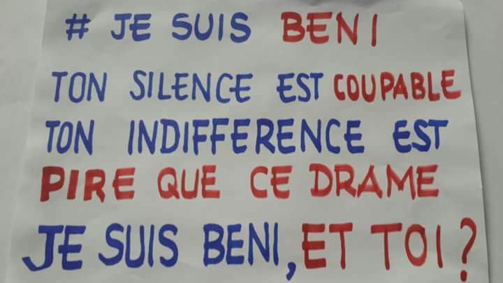 ZacharieKing's tweet photo. Tambour battant, @fatshi13 avait promis la sécurité à Beni. Malheureusement,le carnage continue dans l'indifférence totale de celui qui est censé protéger la population! @NicolasMbiya @matumo_b @AfricaTopTweet @Presidence_RDC @MartinFayulu @FalialaKiza @FirminYangambi @luchaRDC https://t.co/HE3YzWdWRq
