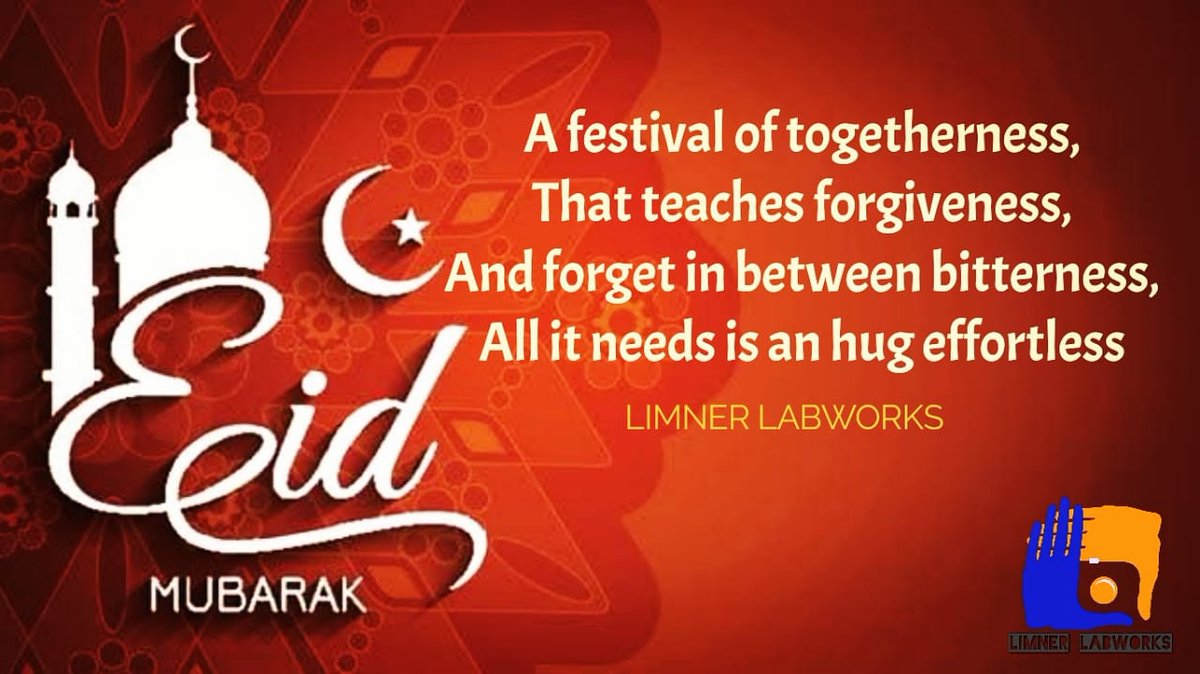 LimnerLabworks's tweet photo. A festival of togetherness,
That teaches forgiveness,
And forget in between bitterness,
All it needs is an hug effortless🤗
#eidmubarak #happy #tuesdaymotivation #tuesday #quotes #writersofinstagram #writingcommunity #limnerlabworks #limotes #hug #forgiveness #writing #EidUlFitr https://t.co/DmkQKsP1eW