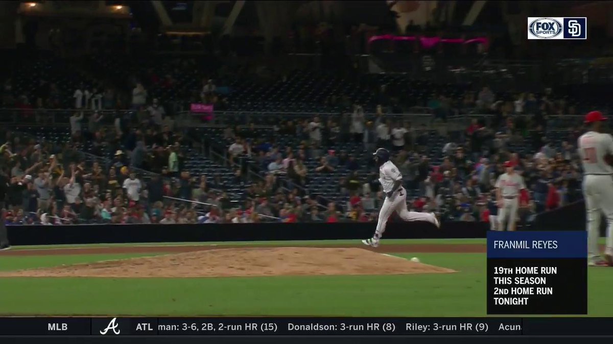 Let's get this man in the derby, <a href="/MLB/">MLB</a>.

Make it 1️⃣9️⃣ on the season for La Mole!

#FriarFaithful