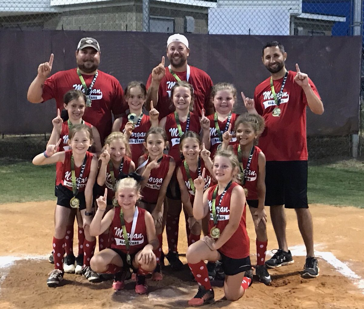 MoCoMcBay's tweet photo. So proud of our 7&amp;8 Morgan County All-Stars. District Champions with wins over Putnam 29-1 and over Jasper Co. 28-26. These girls are headed to State in Calhoun June 25-28. https://t.co/C4NSVTdfGQ