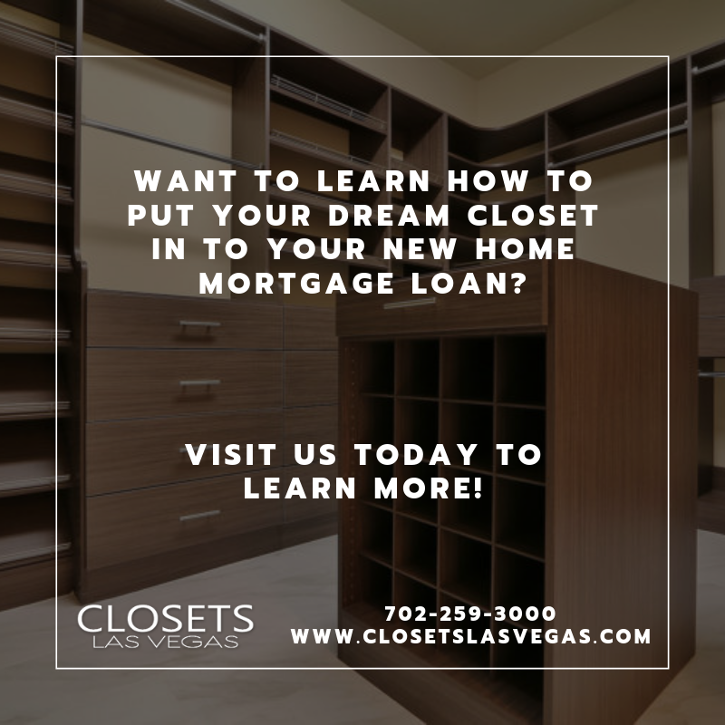 #CLV works with dozens of builders around the valley! Did you know that if you buy a home from one of our contracted new home builders, you may be able to put the cost of your DREAM CLOSET into your loan?! Stop by our showroom today!
🚪
#closetslasvegas #getorganized #closet