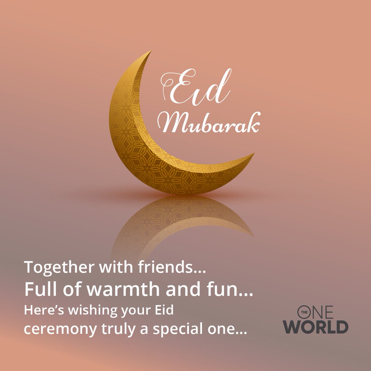theoneworldin's tweet photo. Happy #EidMubarak to all.

#EidUlFitr #Ramzan2019 https://t.co/Lgtf1iXF2B