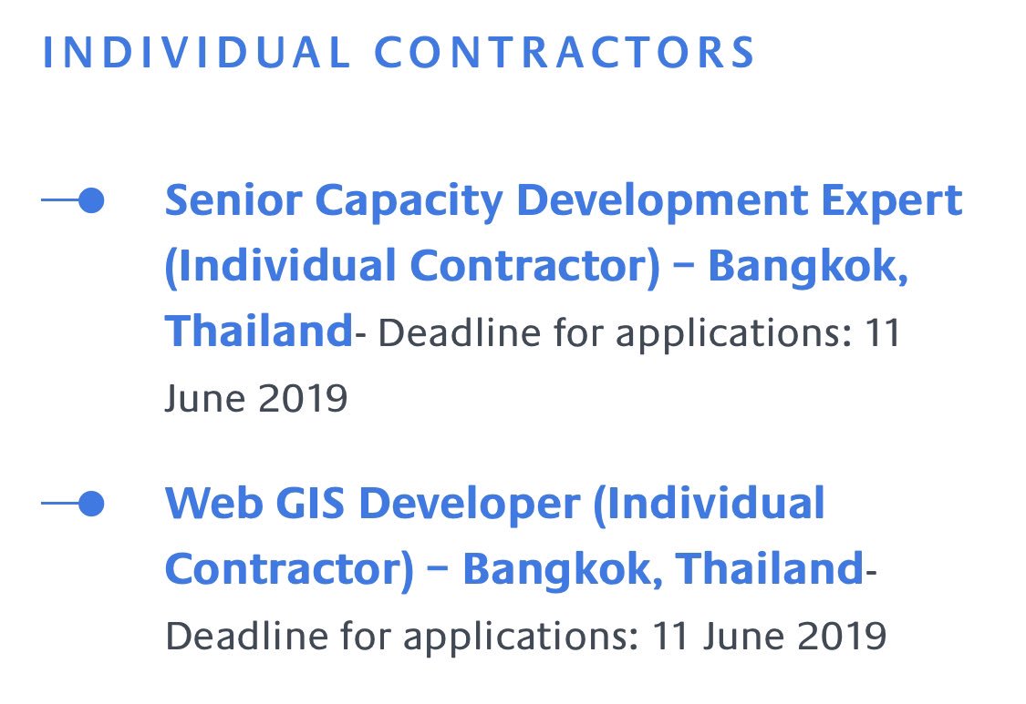 <a href="/UNOSAT/">UNOSAT</a> is looking for dynamic professionals for #CommonSensing project based in #Bangkok . Apply and spread the word. unitar.org/vacancy-announ…