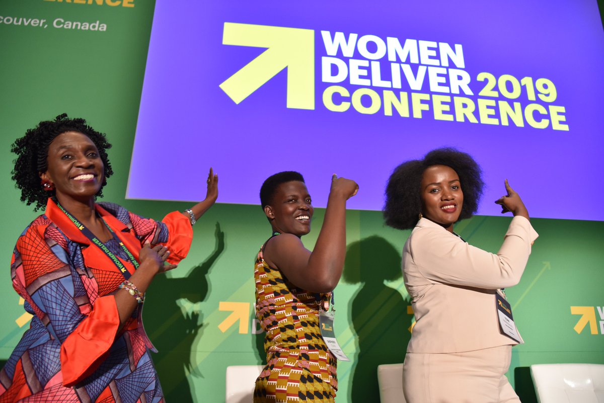 Three powerful advocates for rural women--and passionate speakers @IFAD and @Foodgrains side event tonight #WD2019. #GenderEqualityMatters and these women are championing it for rural women in Tanzania, Uganda & Rwanda. @CanadaDev @Landesa_Global @PWRDF @PIH