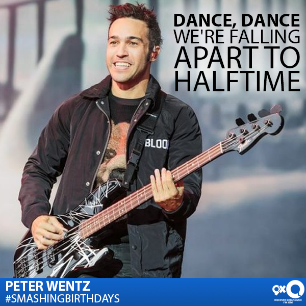 . \Big Guitar\ player Peter Wentz celebrates his today!
Happy Birthday Peter! 