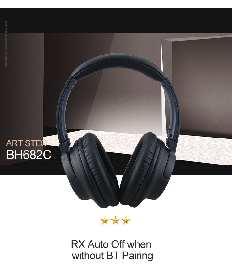 New Item Bluetooth V5.0 Wireless headphone
Contact：
Bruce@artiste-audio.com