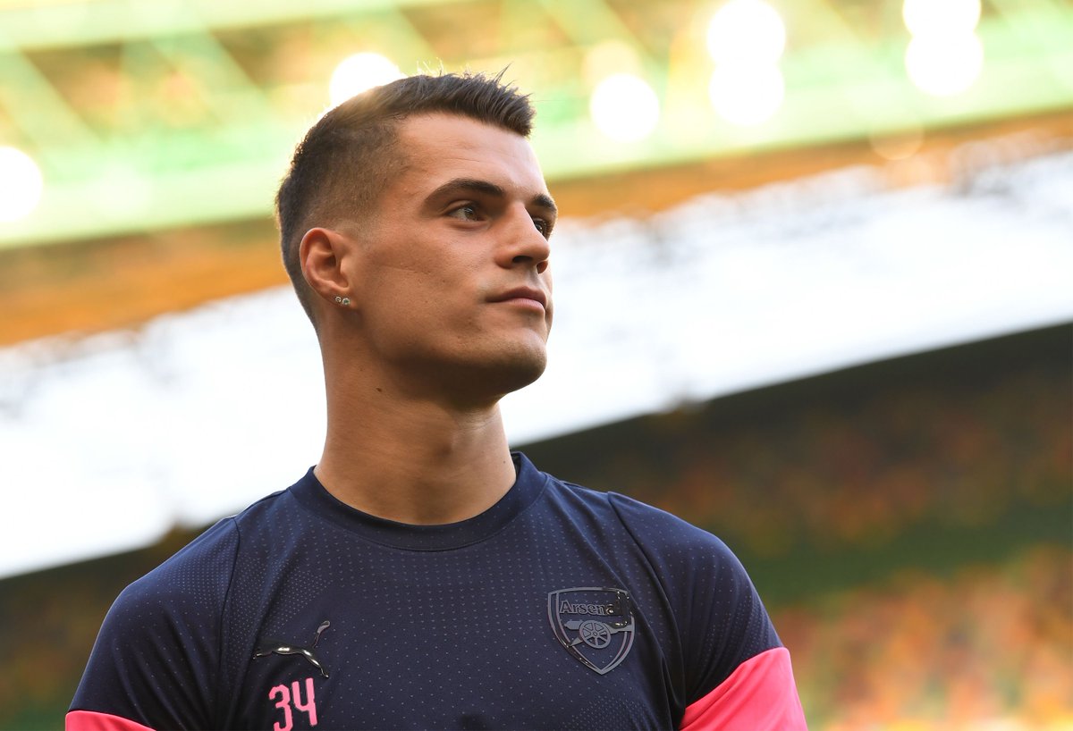 AFTVMedia's tweet photo. Granit Xhaka is on the verge of leaving Arsenal and joining Inter Milan [RSI Sports] https://t.co/Qg0CTZcxC4