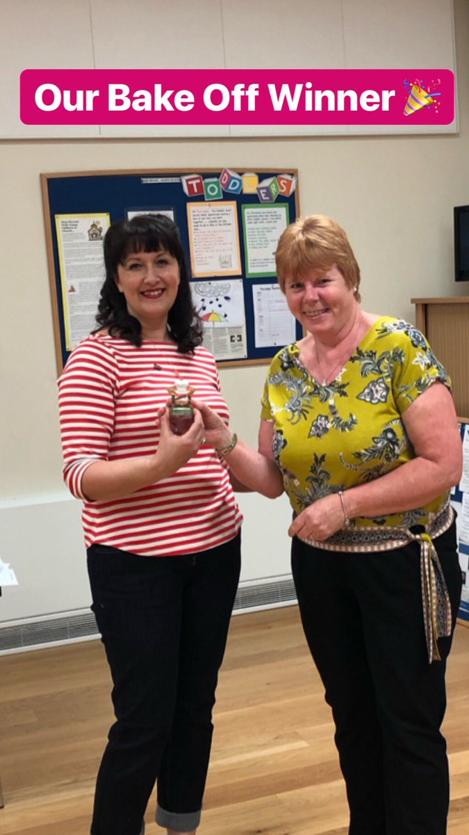Congratulations to Jayne our Bake Off winner 🎉🎉🎉