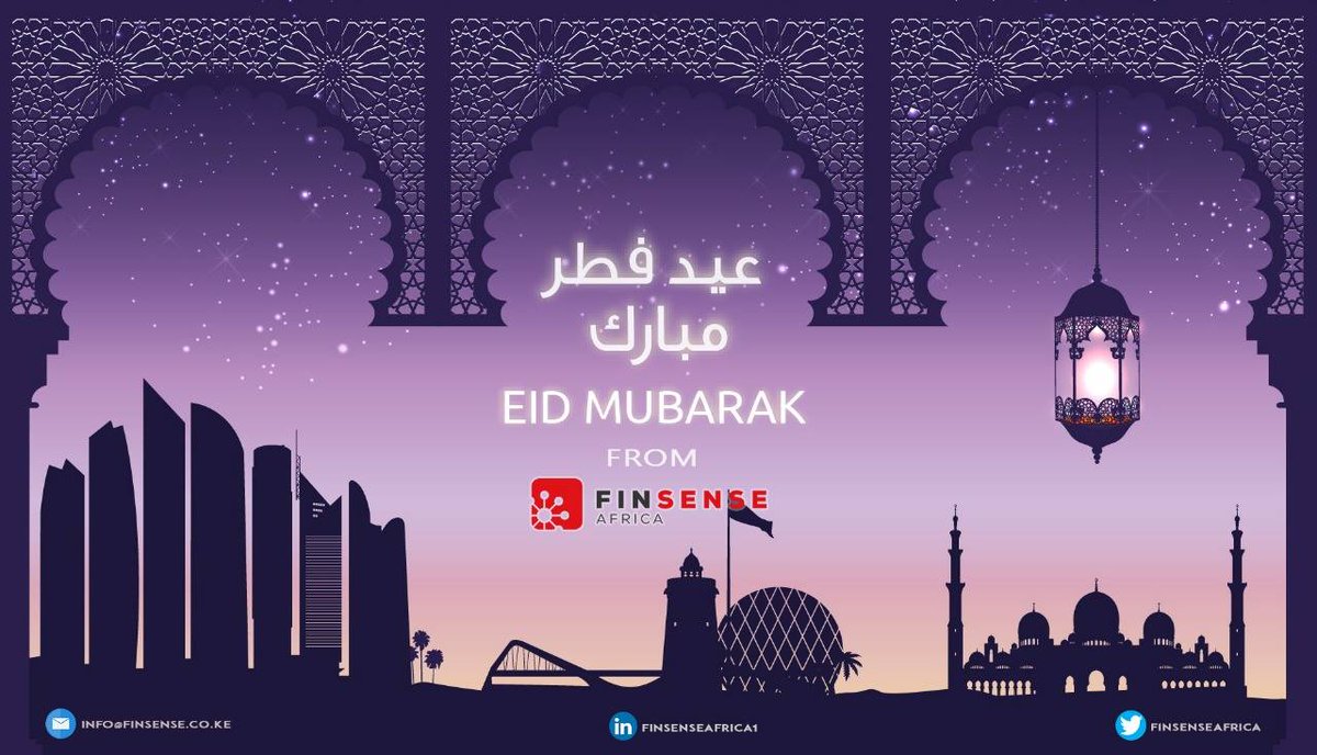 FinSenseAfrica's tweet photo. #TeamFinSense wishes you all #EidMubarak https://t.co/rjbCICyBqn