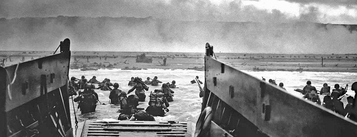 What fighting fascism really looks like. #DDay75