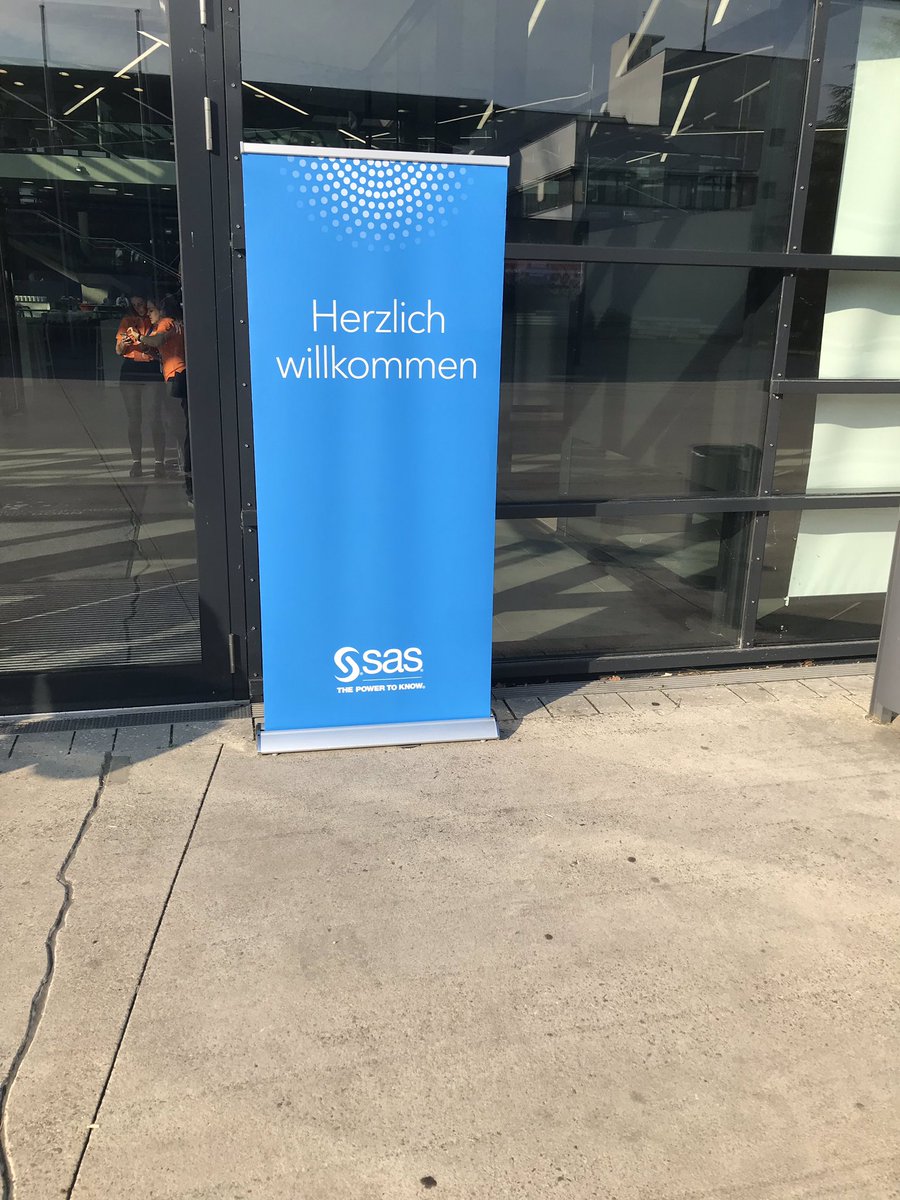 PeterHeidkamp's tweet photo. Excited to be live on stage today at the SAS Forum 2019 in Bonn! #sasf19 https://t.co/D7mVSo3s4W https://t.co/bFR1WnYBr3