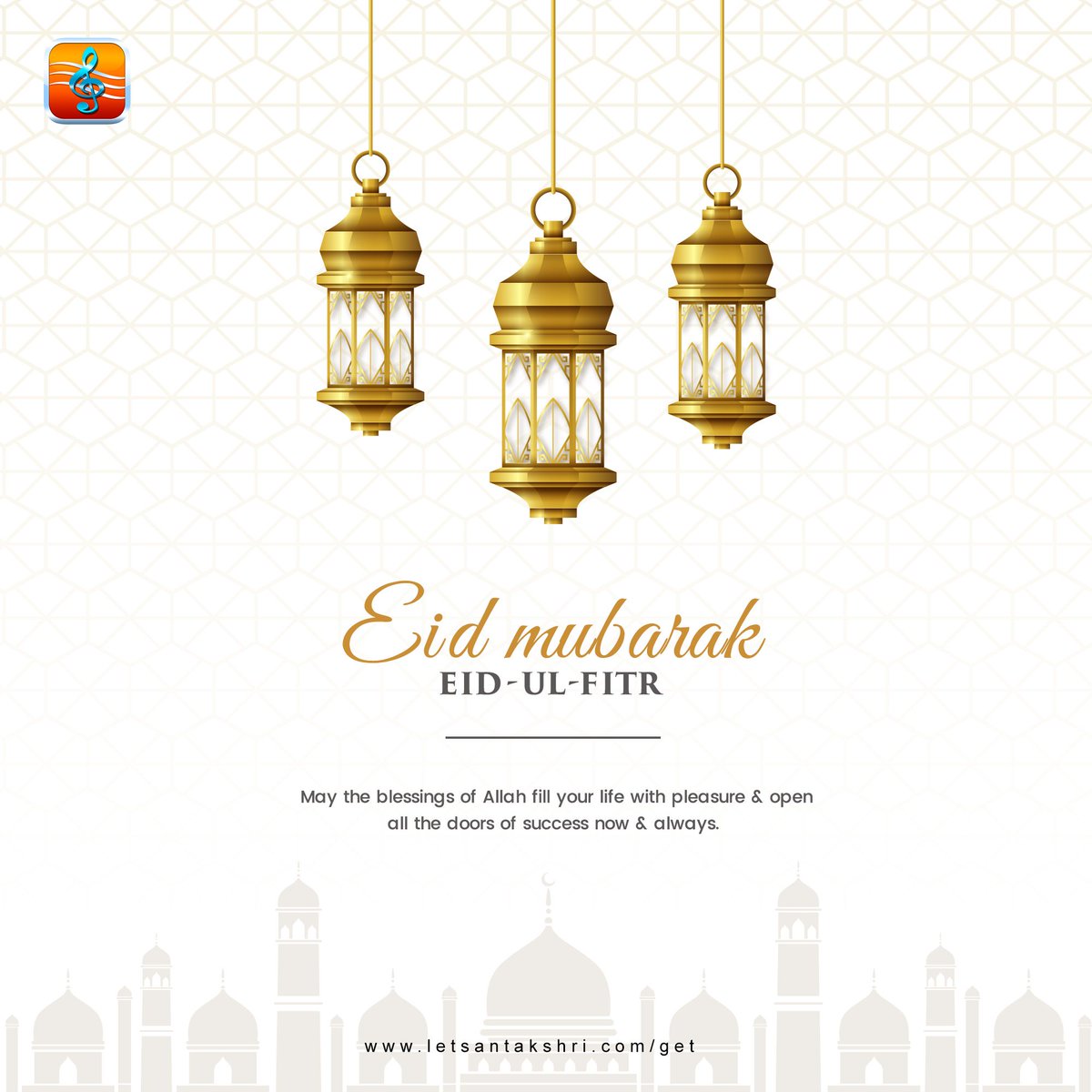 May the blessings of Allah fill your life with pleasure and open all the doors of success now and always. 
#EidMubarak
#LetsAntakshri
.
Download the app now: 
iOS - apple.co/2JA0DvX 
Android - bit.ly/2JB6SzF