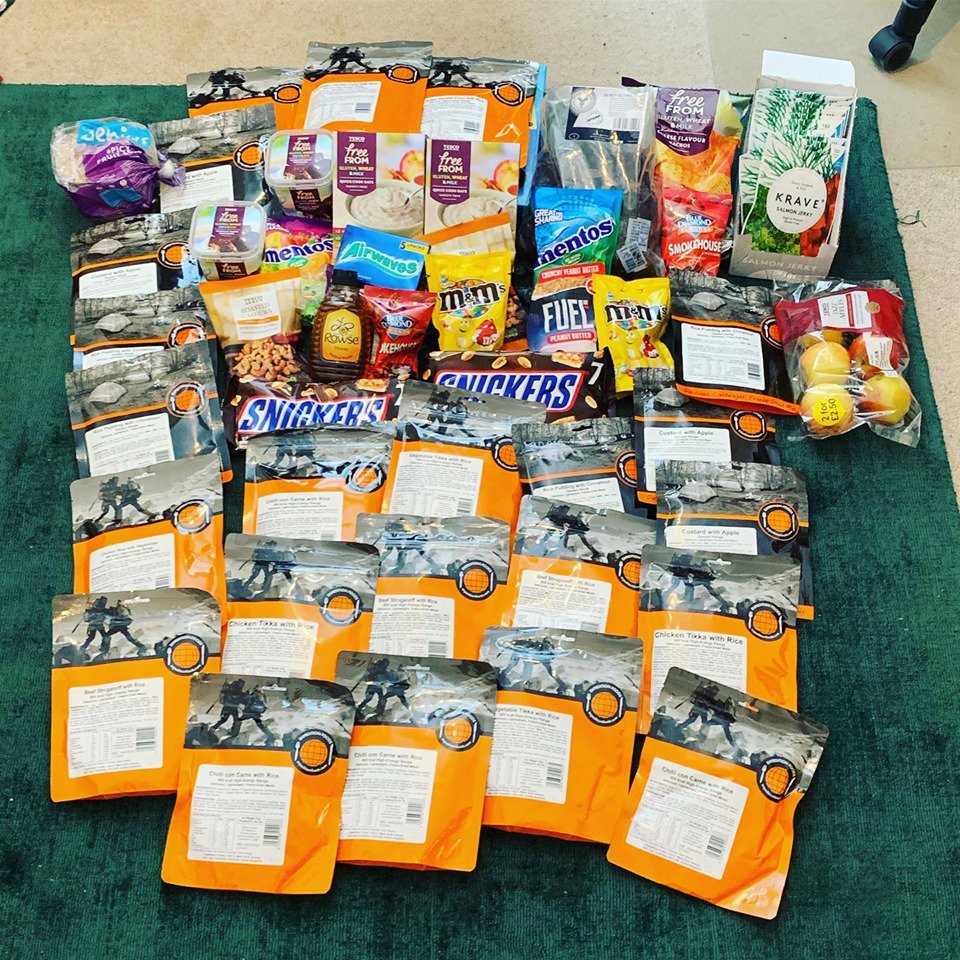 Good luck ladies in "The 3 Peaks Challenge" -- GLUTEN FREE. 😋
#expeditionfoods #fuellingchampions