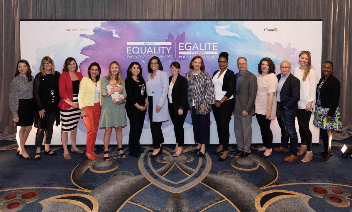 CanadaDev's tweet photo. Meet our #WD2019 National Committee members! Min. Monsef thanks them for mobilizing to advance #genderequality in 🇨🇦. They are a powerful force for positive change. #GenderEqualityMatters https://t.co/AmwY0m0GLp