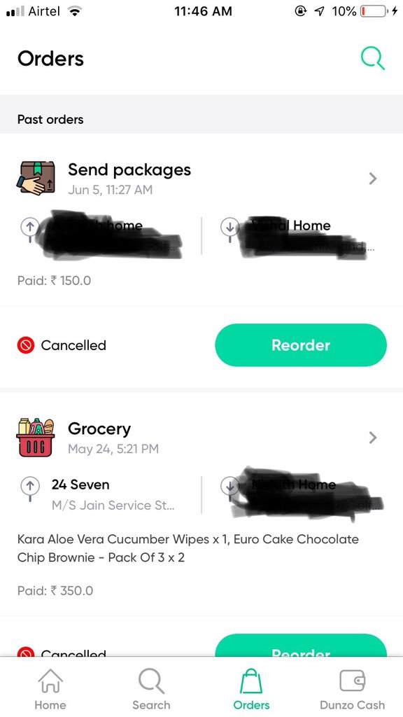 _prakarsh's tweet photo. First 4 consecutive orders &amp; all couldn’t be fulfilled by @DunzoIt 
How r u even surviving with such pathetic services? Just🔥@GoogleIndia &amp; Investor’s money? Please remember you’re NOT just a Tech Startup, operations r crucial too! Tech will just remain an enabler! @dalvirsuri https://t.co/Uhf2xcStJP