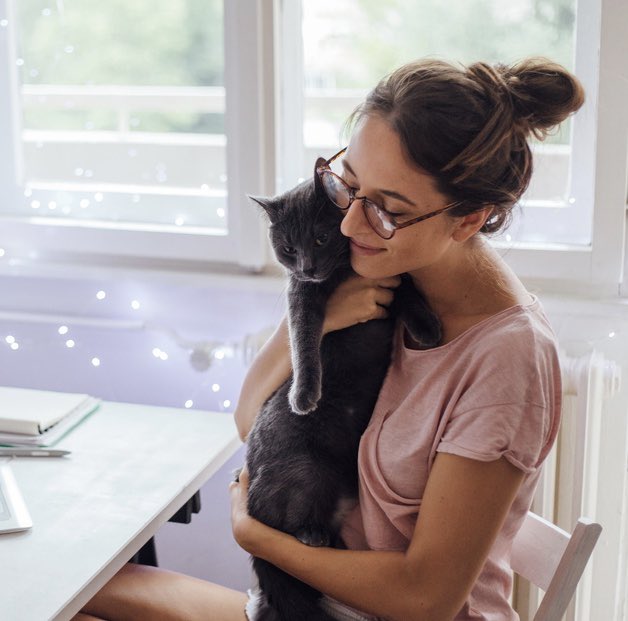 Nunca he tenido una mascota pero mi nueva roomie Maria me pidió si podía traer a su gato para que viva con nosotras. Me di cuenta que me gusta la idea de tener una mascota en el depa 🐱. Ahora estoy pensando en comprarme mi propio gato para que el suyo tenga compañia. #BeFlatFit