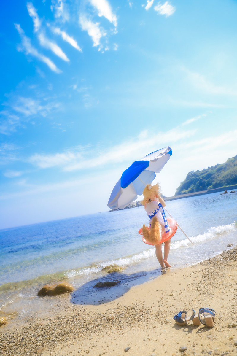 83cat_m's tweet photo. 【コスプレ】
                     Fate/GrandOrder
         🏖玉藻の前(水着/LANCER)☀️

𓇼𓆡𓆉𓆡 ⋆*❁*𓆜  𓆝   𓆞  𓆟

      ｢青い空！🏖白い雲！︎︎☁︎︎*.
                そして魅力抜群✨の
                         ワ・タ・ク・シ？❤｣
𓆟𓆝𓆟𓆝𓆟𓆜𓆞𓇼𓆡𓆉𓇼𓀤

📷→@8779Y https://t.co/4evg0wascR