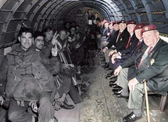 Love this photo , Ally as, don’t even come close. Proper legends 👍🏻 #DDay