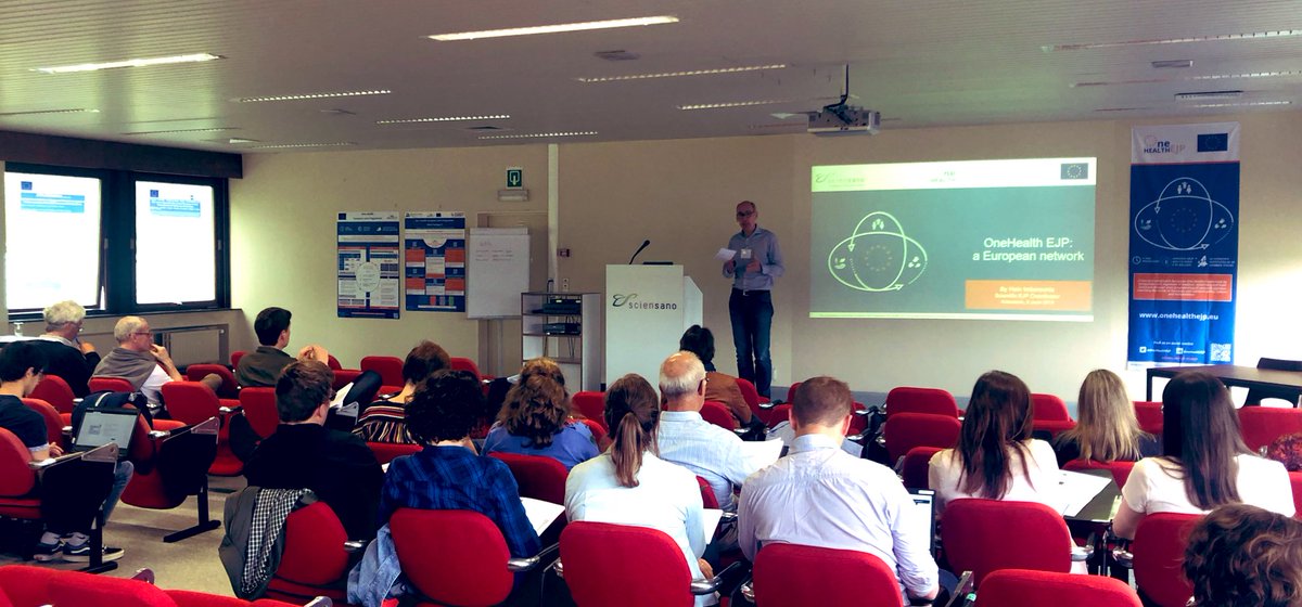 Hein Imberechts introduces the <a href="/OneHealthEJP/">One Health EJP</a> before our <a href="/sciensano/">Sciensano</a> colleagues present the results of their OHEJP scientific projects and focus on the possible impact for our stakeholders <a href="/_FAVV/">FAVV</a> and @be_gezondheid. 🇪🇺🇧🇪 #AMR #foodsafety #zoonoses