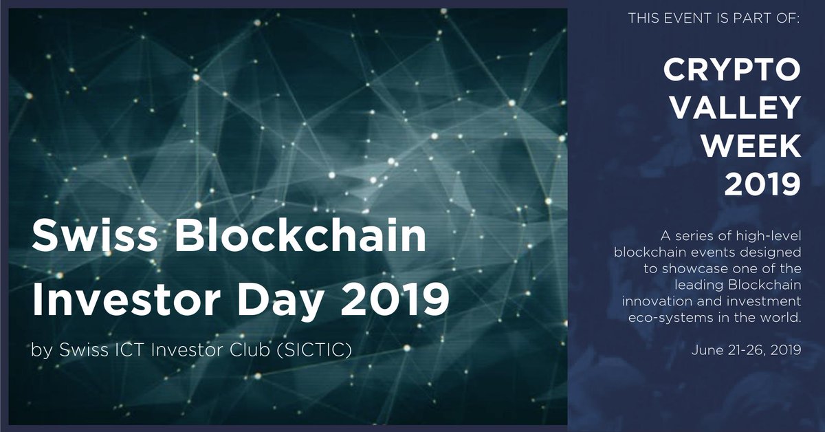 CV_Labs's tweet photo. Need funding? The Swiss Blockchain Investor Day is a matchmaking event where blockchain startups pitch to find experienced investors and supporters. 👉 Join: https://t.co/W24biYT4nV

#CryptoValley #CVC19 @thecryptovalley @ICTinvestorclub @DanielDiemers @RogerDarin @marcpbernegger https://t.co/MRyHTIRPPK