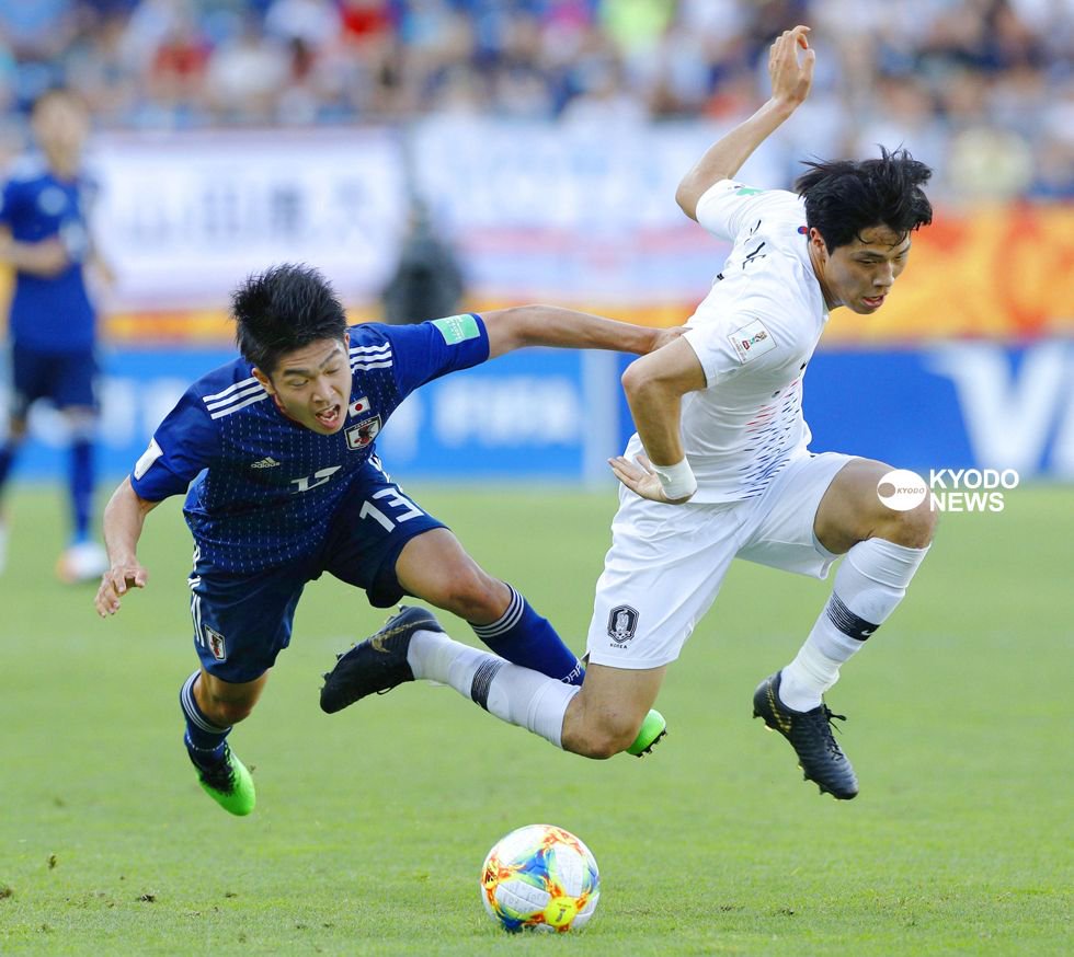 共同通信写真部 Auf Twitter サッカー の U 20w杯ポーランド大会は 決勝トーナメント1回戦が行われ 日本は韓国に0 1で敗れ8強入りを逃しました 撮影 大森裕太 W杯 Uー20 Fifa Https T Co 7njhex48lt