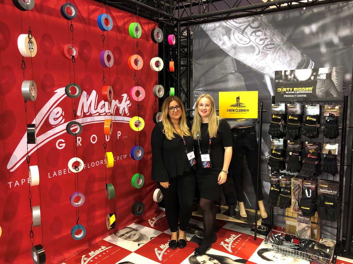 LeMarkGroup's tweet photo. Jeff, Hannah and Fran are waiting on Stand N3 at @abtttheatreshow for you! Get your #customprint #flooring, #gaffertape, #labels and @DirtyRiggerGear here!
https://t.co/2a9xSlvqYt
#ABTT #tradeshow #crewclobber #flightcase #labels #gloves #rigging #dirtyrigger #chainbag https://t.co/Gj09a5GqGq