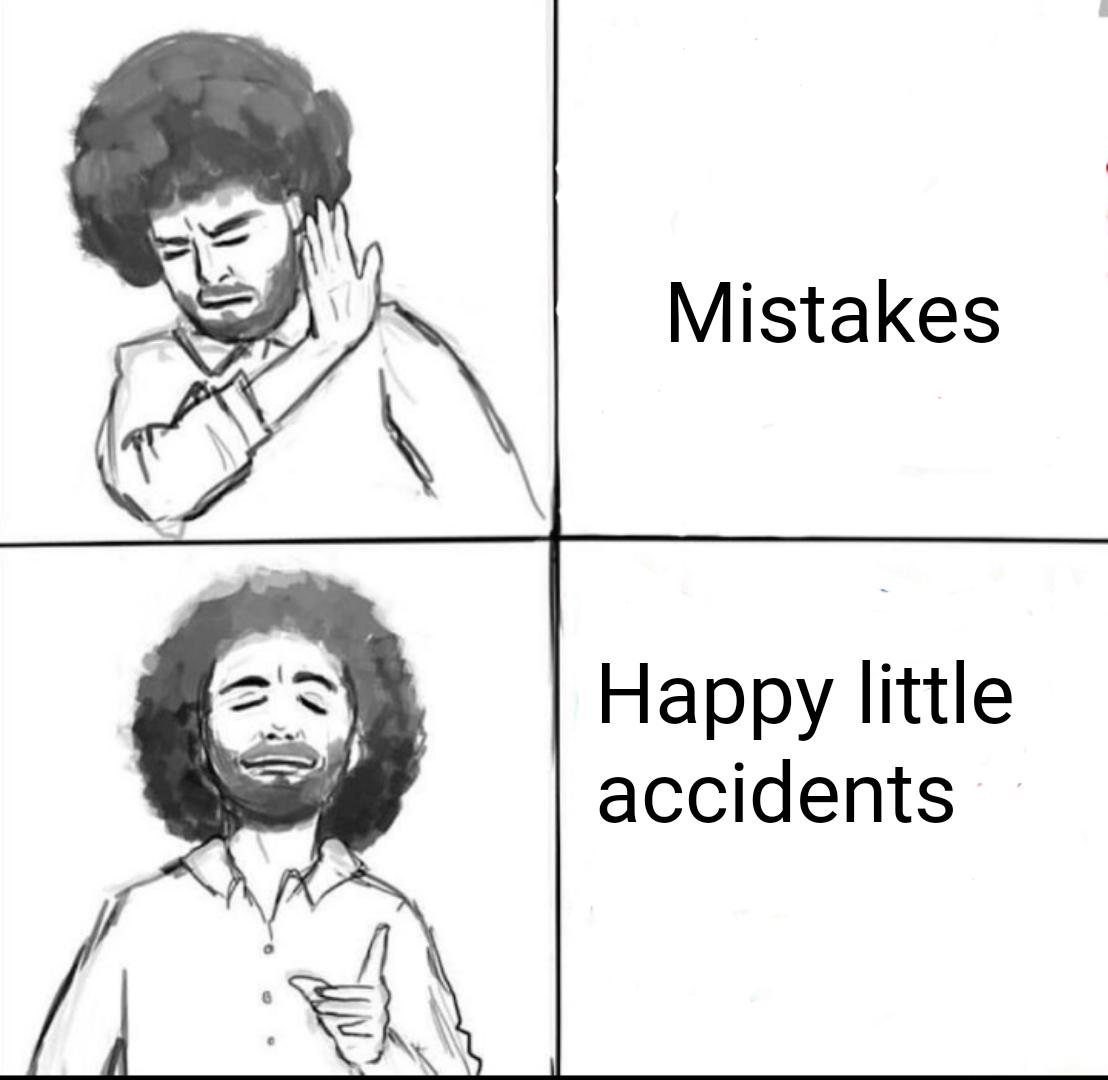 Company_Cortex's tweet photo. Wise Words Wednesday!

“We don't make mistakes, just happy little accidents.” - Bob Ross 
Take advice from the legend himself and have a great week full of happy little accidents. 😊
#bobross #WiseWords #WednesdayWisdom #WednesdayMotivation #quotesaboutlife https://t.co/tiQA1zII8C