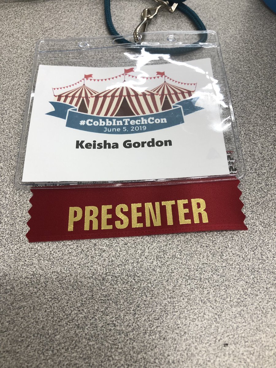 So excited for a day of learning! <a href="/CobbInTech/">CobbInTech</a>