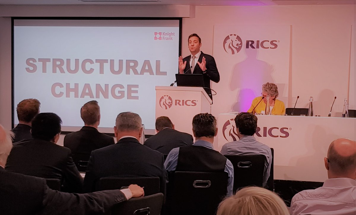 RICSnews's tweet photo. “The jobs we are doing will be enhanced by technology. If technology is about augmenting humans, what you actually end up with is a more valuable workforce." Dr Lee Elliott of @knightfrank on the future of automated technologies #RICStech https://t.co/QzkOHxgEt0