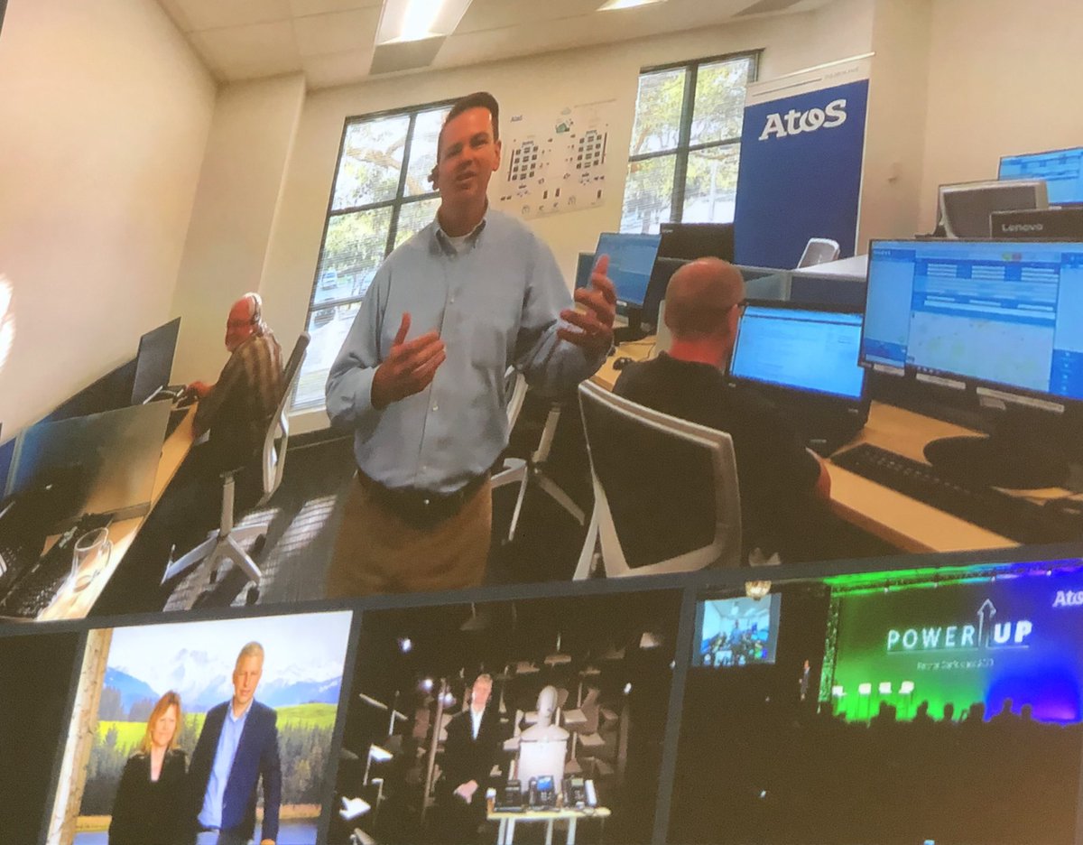 <a href="/LuizDomingos2/">Luiz Domingos</a> conferencing in our major developing sites at the <a href="/Atos/">Atos</a> @UnifyCo #PowerUpPartners19 event.
Great demonstration of the power of our #Circuit Meeting Room solution!