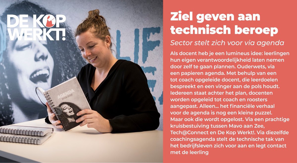 dekopwerkt's tweet image. Een prachtig idee uitgewerkt tot een hele agenda. Om een ziel te geven aan technische beroepen voor jongeren. 
Lees meer over dit project van De Kop Werkt!/Match2020 via de link:
dekopwerkt.nl/ziel-geven-aan… 

#techniekonderwijs
